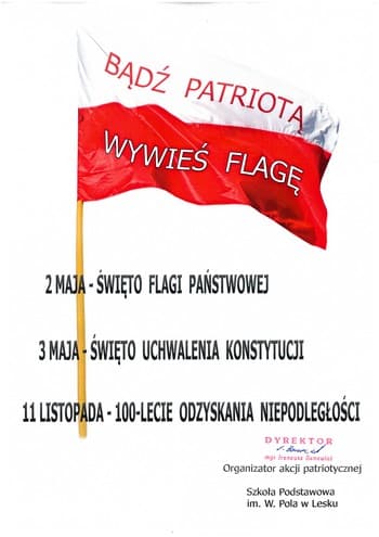 Flaga. Leska akcja patriotyczna na Święto 2 maja: wywieś flagę!