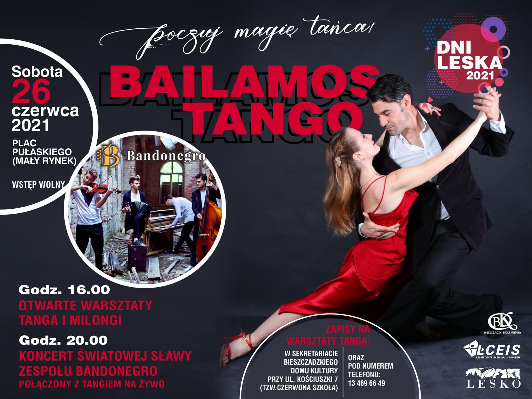 Zaproszenie na Tango w Lesku