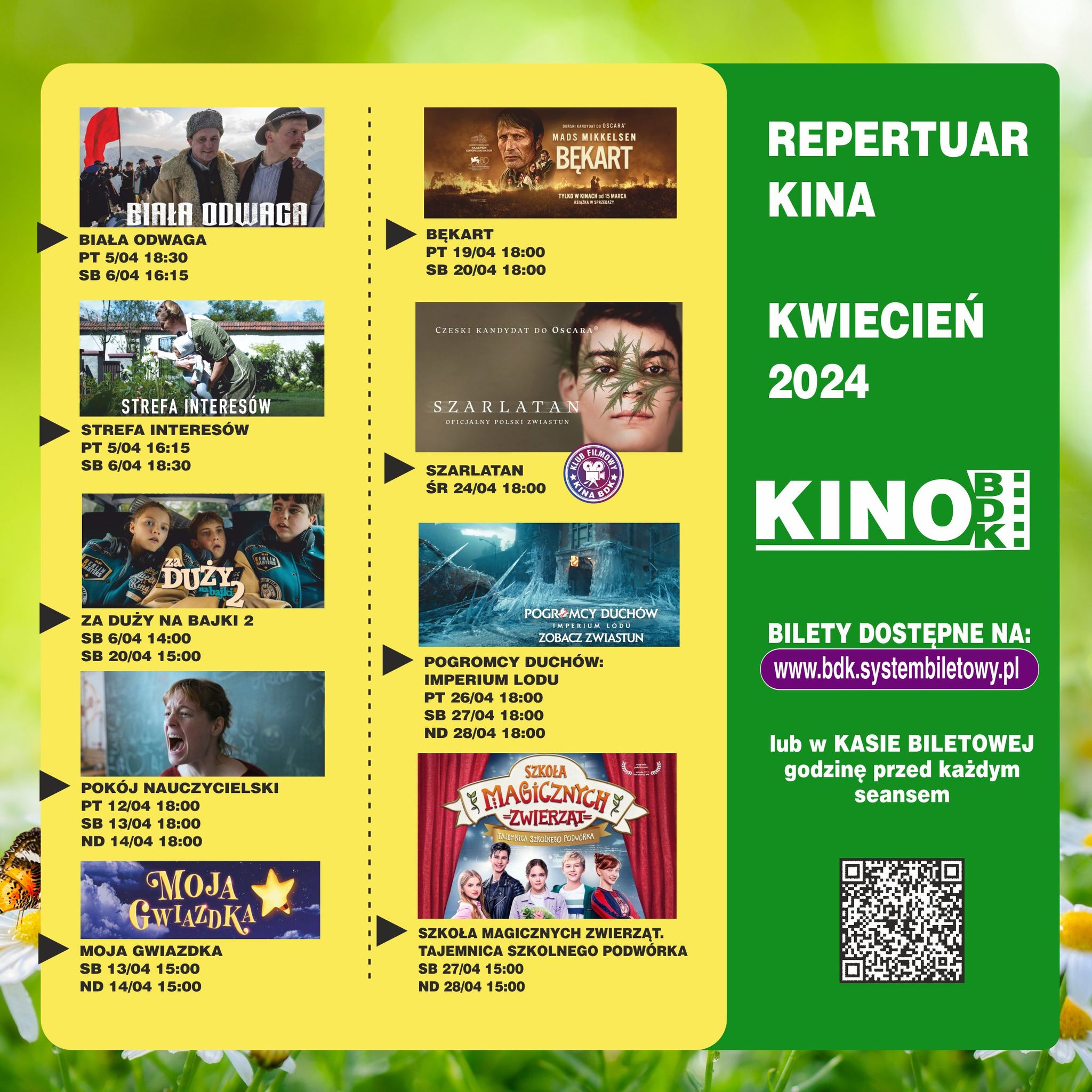 Kino BDK kwiecień 2024 r