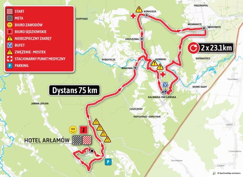 1.Arłamów MAPA OLTR 2024