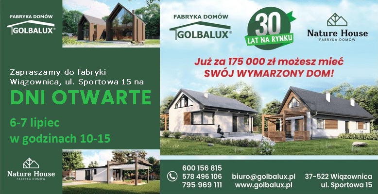 Dni Otwarte: "Golbalux" 6-7 lipca 2024 r.