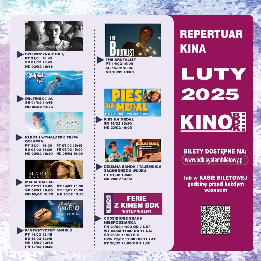 Kino BDK, luty 2025