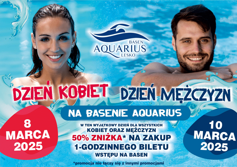 Dzień kobiet i mężczyzn na basenie Aquarius