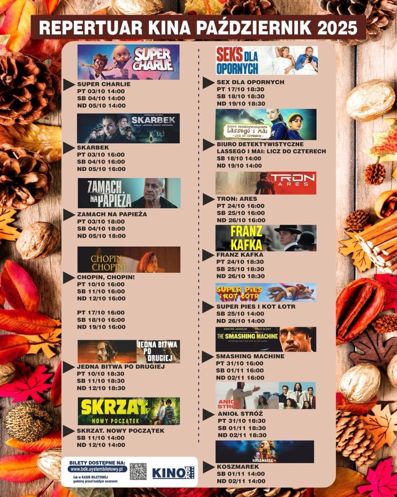Kino BDK październik 2025