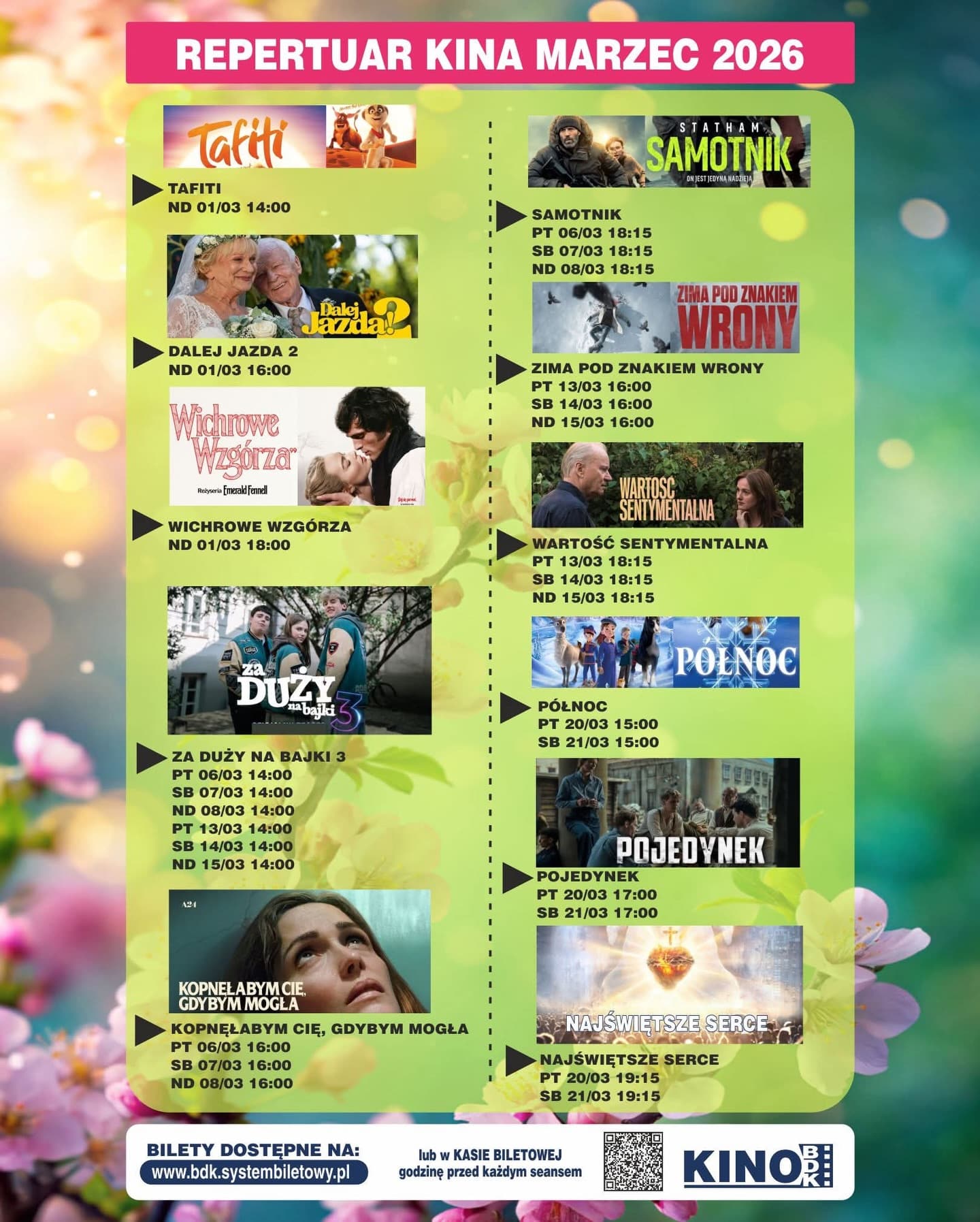 W marcu Kino BDK